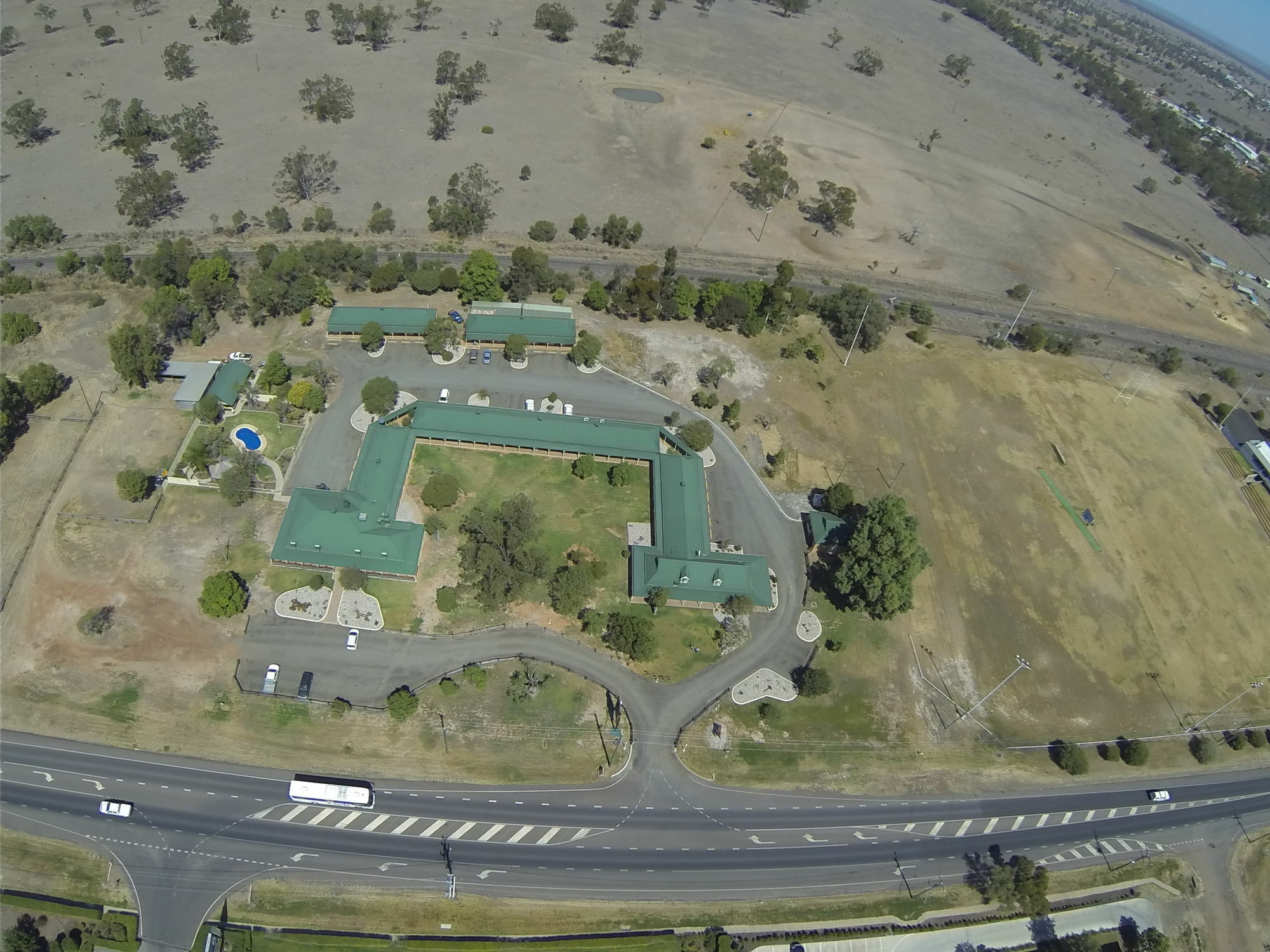 Overlander Homestead Motel Roma Luaran gambar